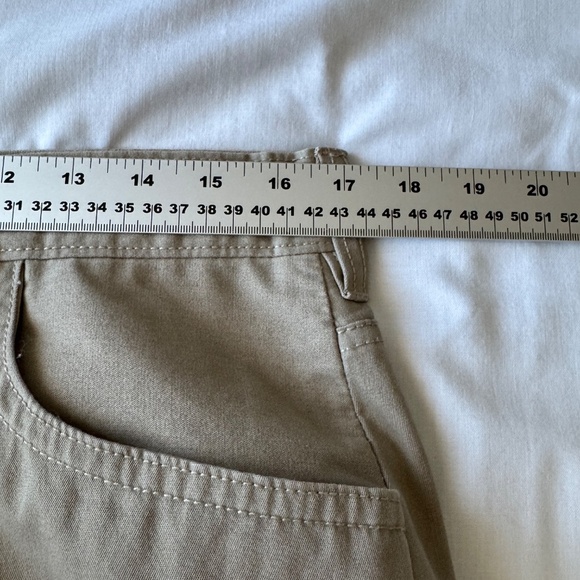 Perry Ellis Cottons Men's Chino Casual Dress‎ Pant Tan/Beige 34x32 Khaki Office - Picture 10 of 13